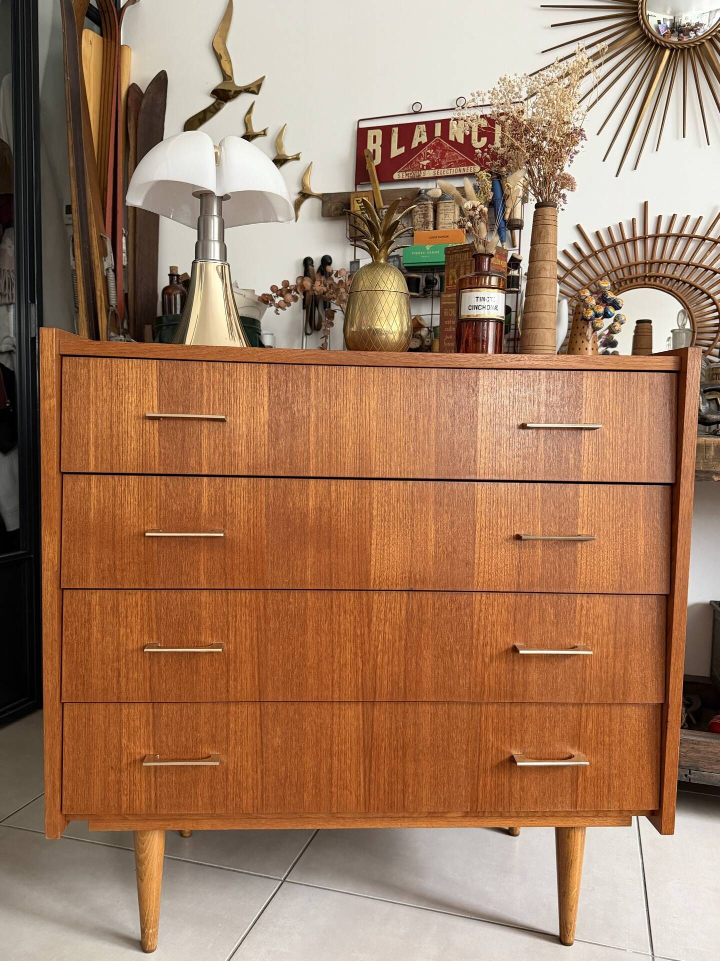 Vintage commode signed Capelle Montauban – Iconic French design