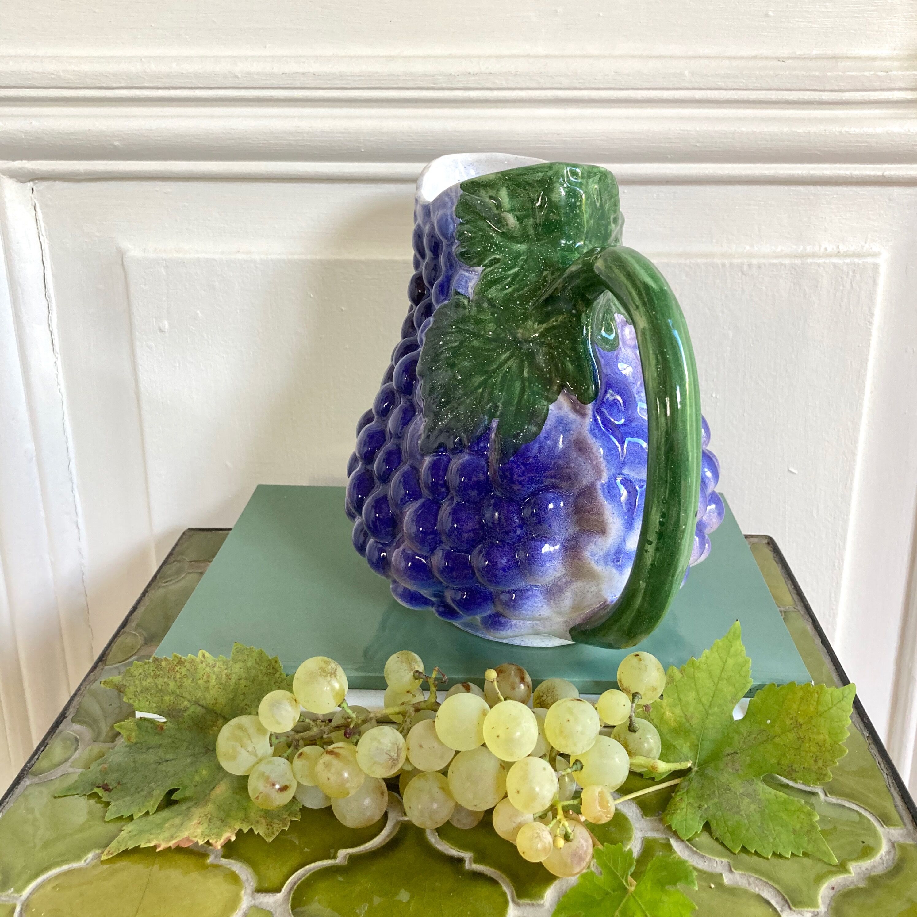 Pitcher grape slurry