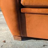 Fauteuil club en cuir