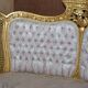 Louis XVI Napoléon III Bergère Canapé in gilded wood