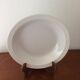 Old hollow dish round earthenware choisy le roi
