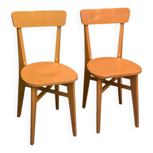 Paire de chaises bistrot