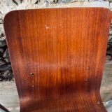 Ensemble de 6 fauteuils - Bois & métal -