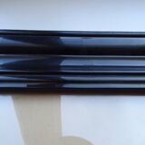 19th century pastel painting - Napoleon III blackened wood frame 40.5 x 35.5