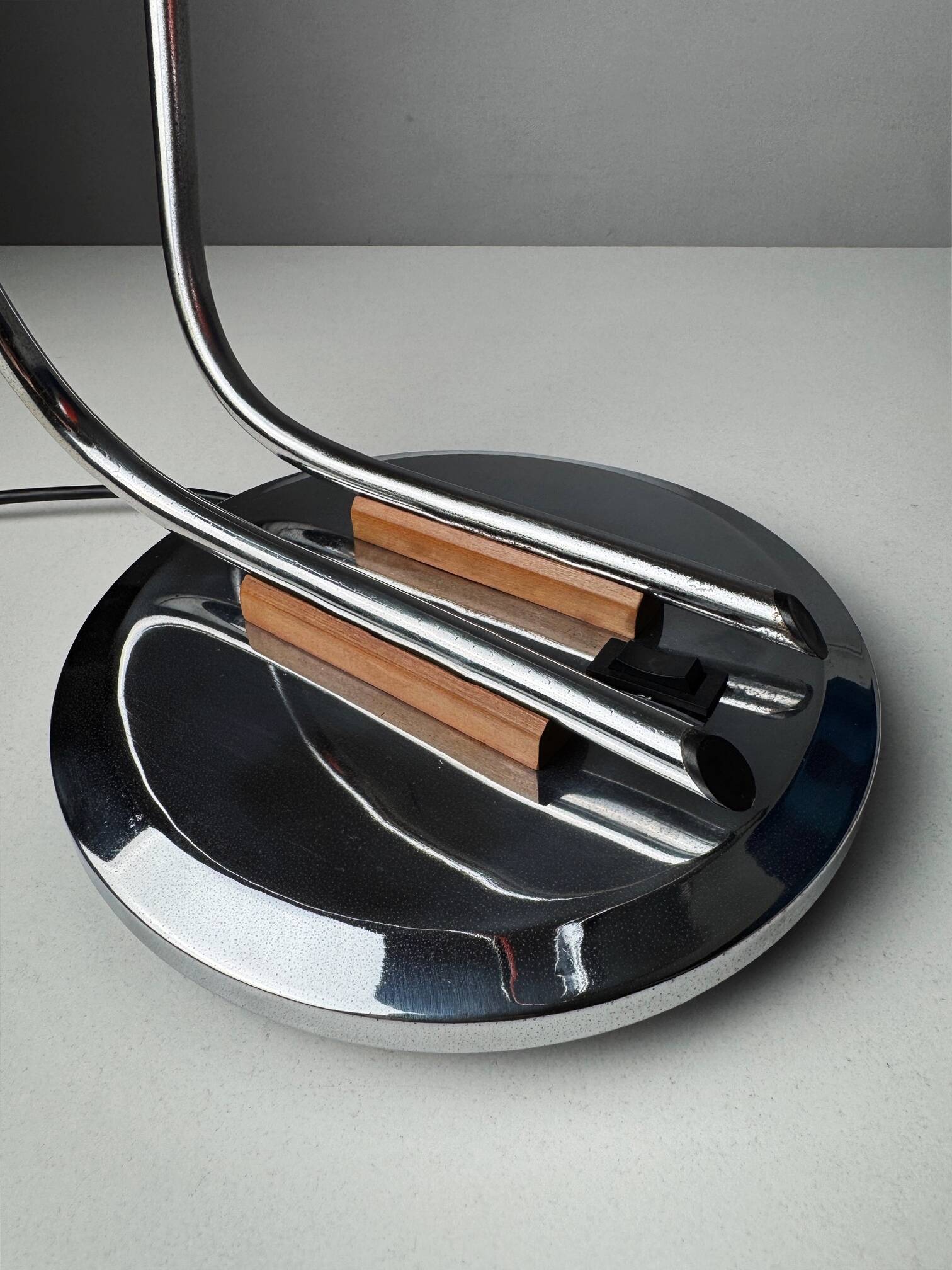 Lampe de bureau vintage Teio – Design argentin de l'ère spatiale (années 1970)