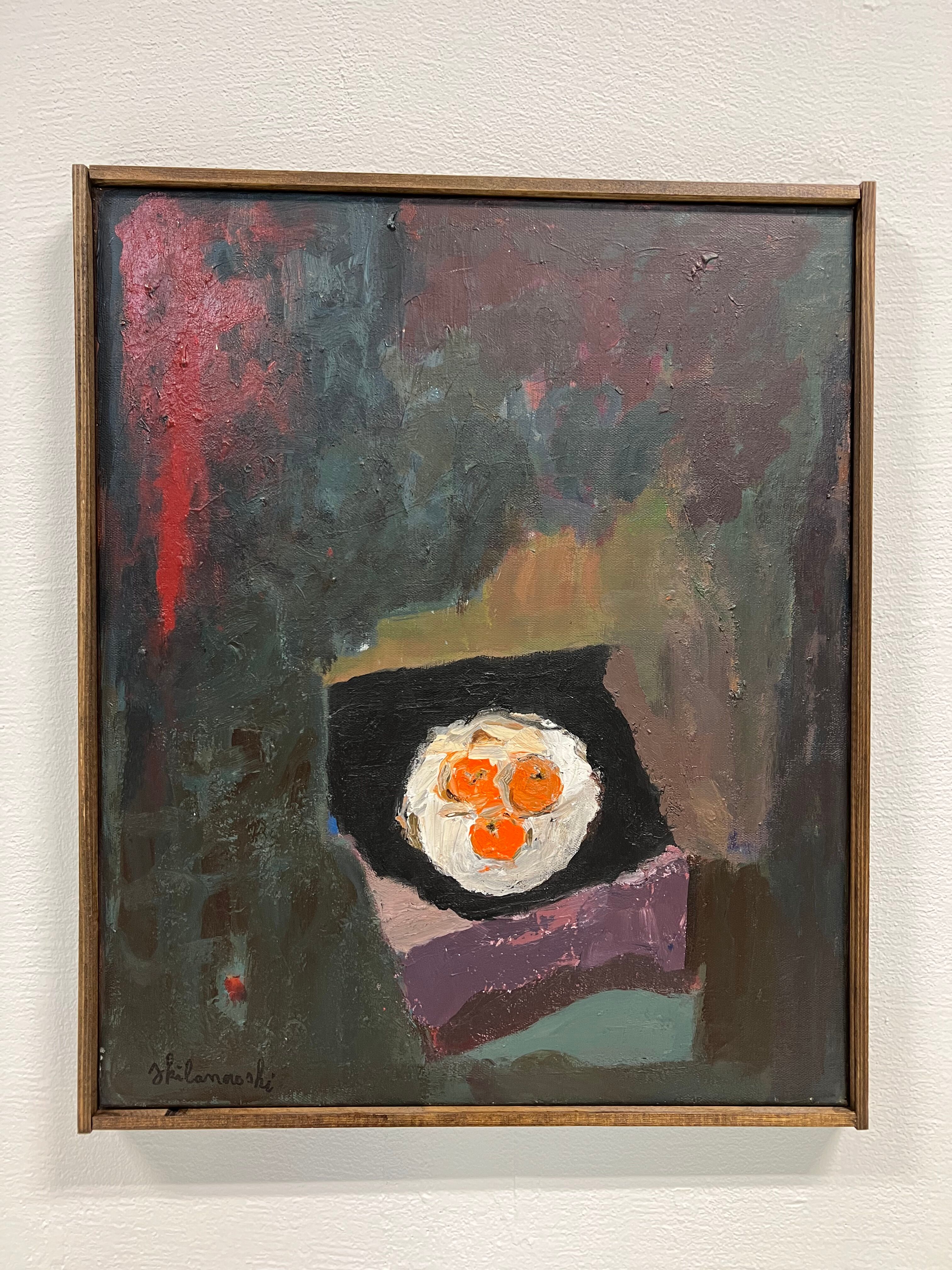 Still life "Three clementines"