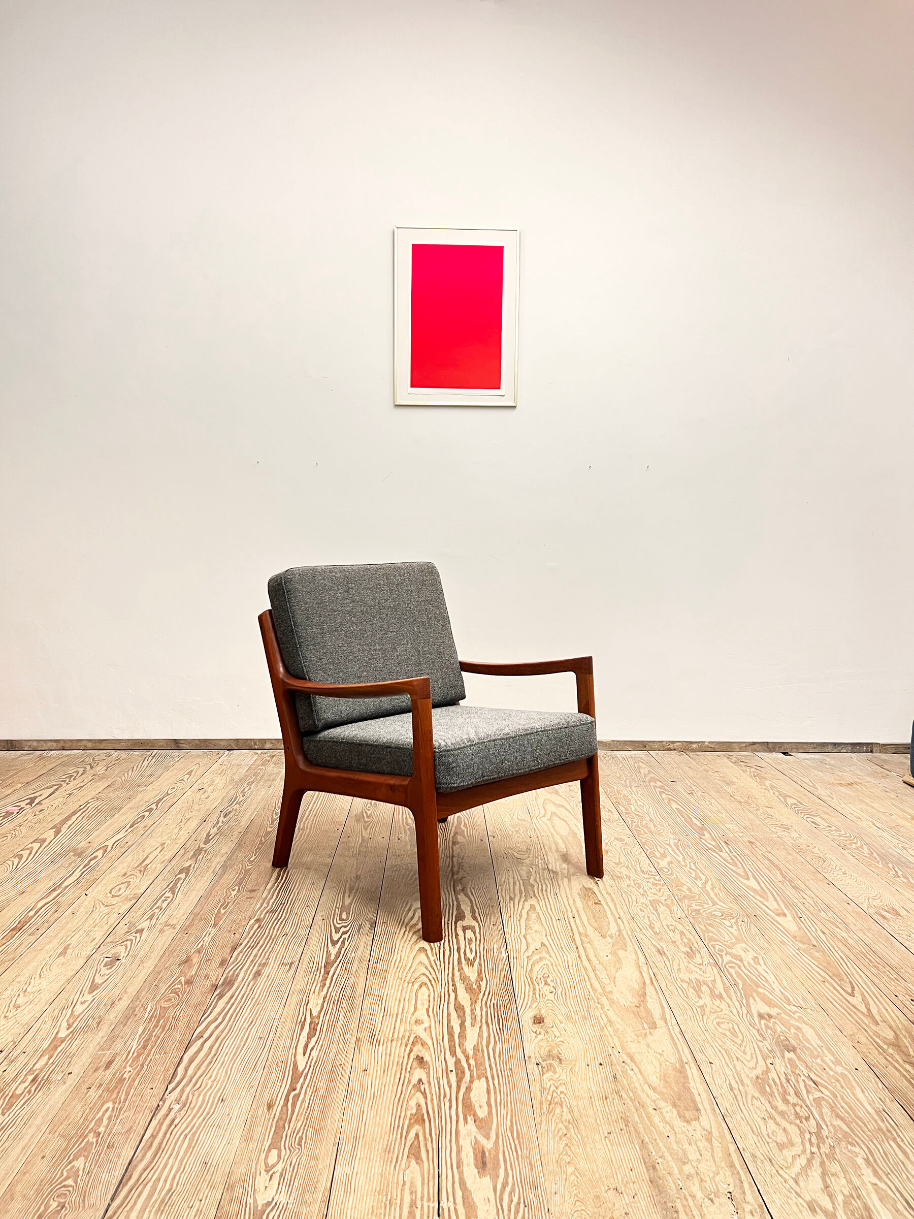 Teak armchair by Ole Wanscher for France & Son, 1950er