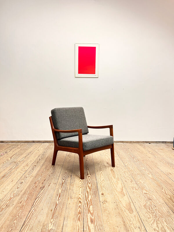 Fauteuil par Ole Wanscher pour France & Son, 1950