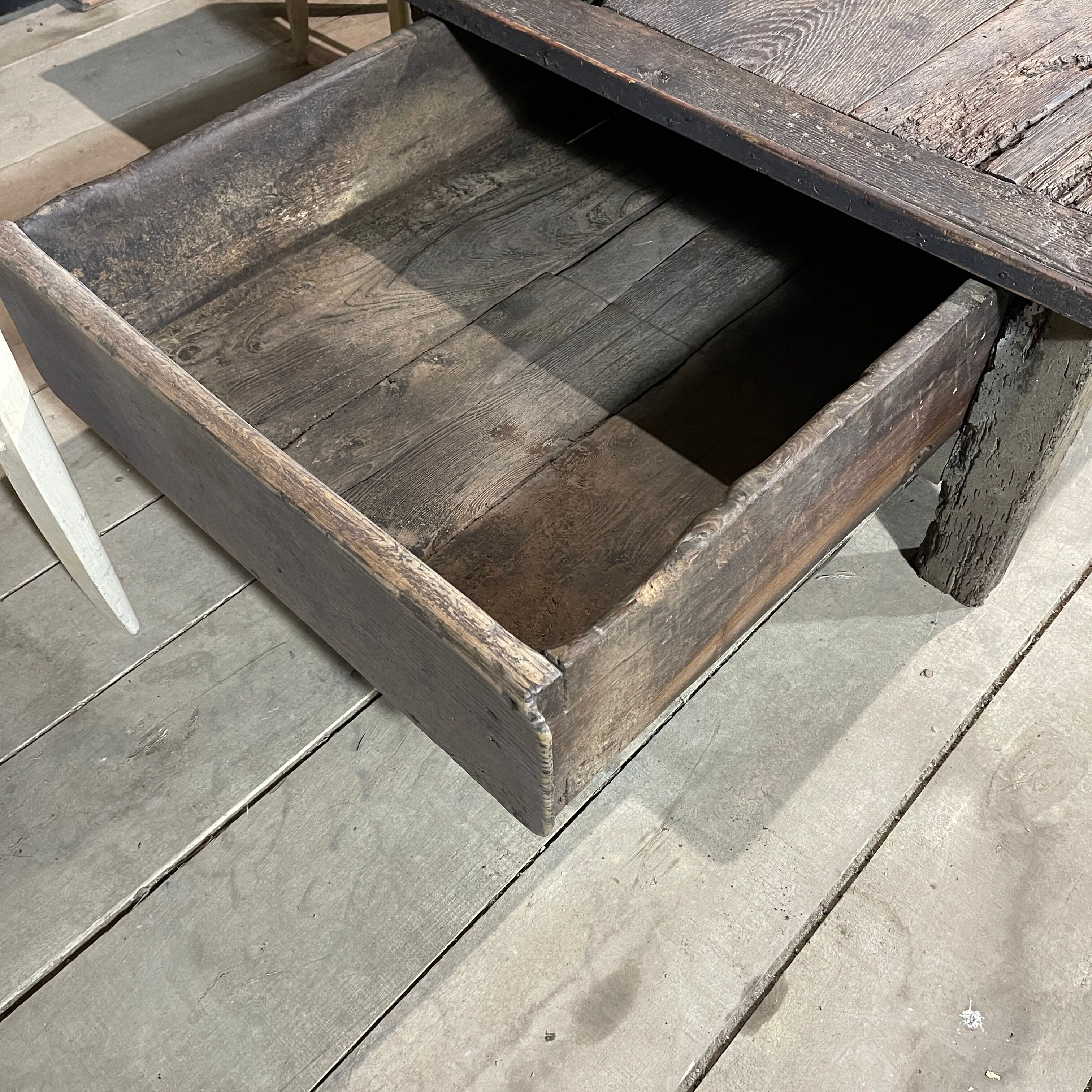 Oak coffee table