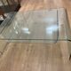 Table basse en verre