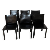 Chaise Cab 412, Mario Bellini, Cassina, années 70