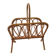 Vintage Rattan Magazine Rack
