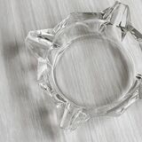 Glass star ashtray.