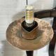 Pair of 1950s wrought iron wall lights