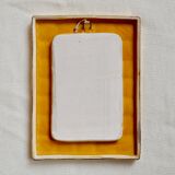 Vallauris ceramic mirror by François Lembo 60s