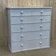 Victorian chest of drawers nineteenth in ash