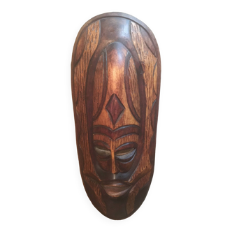 African wooden mask