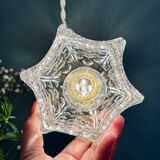 Vintage glass suspension globe