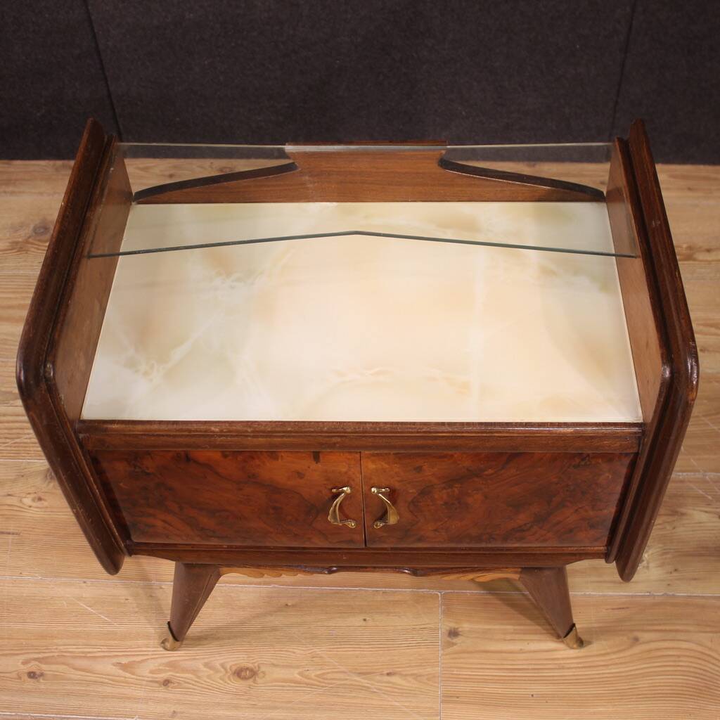 Paire de tables de chevet design des années 50