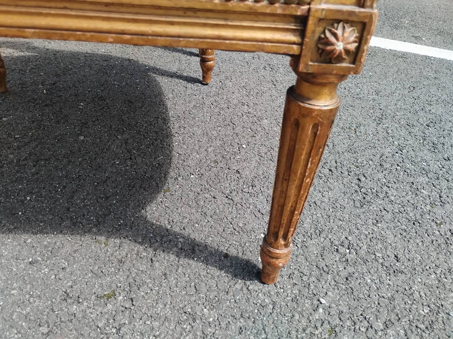 Pair of old Louis XVI style armchairs