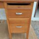 solid wood desk, 1970s