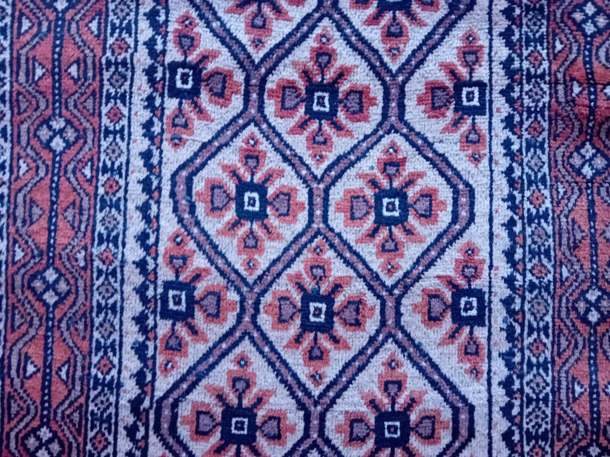 Handmade Persian Beluch Rug 144x77cm