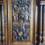 Renaissance two-body sideboard in walnut