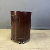 Silvi vanity table on wheels and chair from Studio Kastilia, 1970s, set of 2