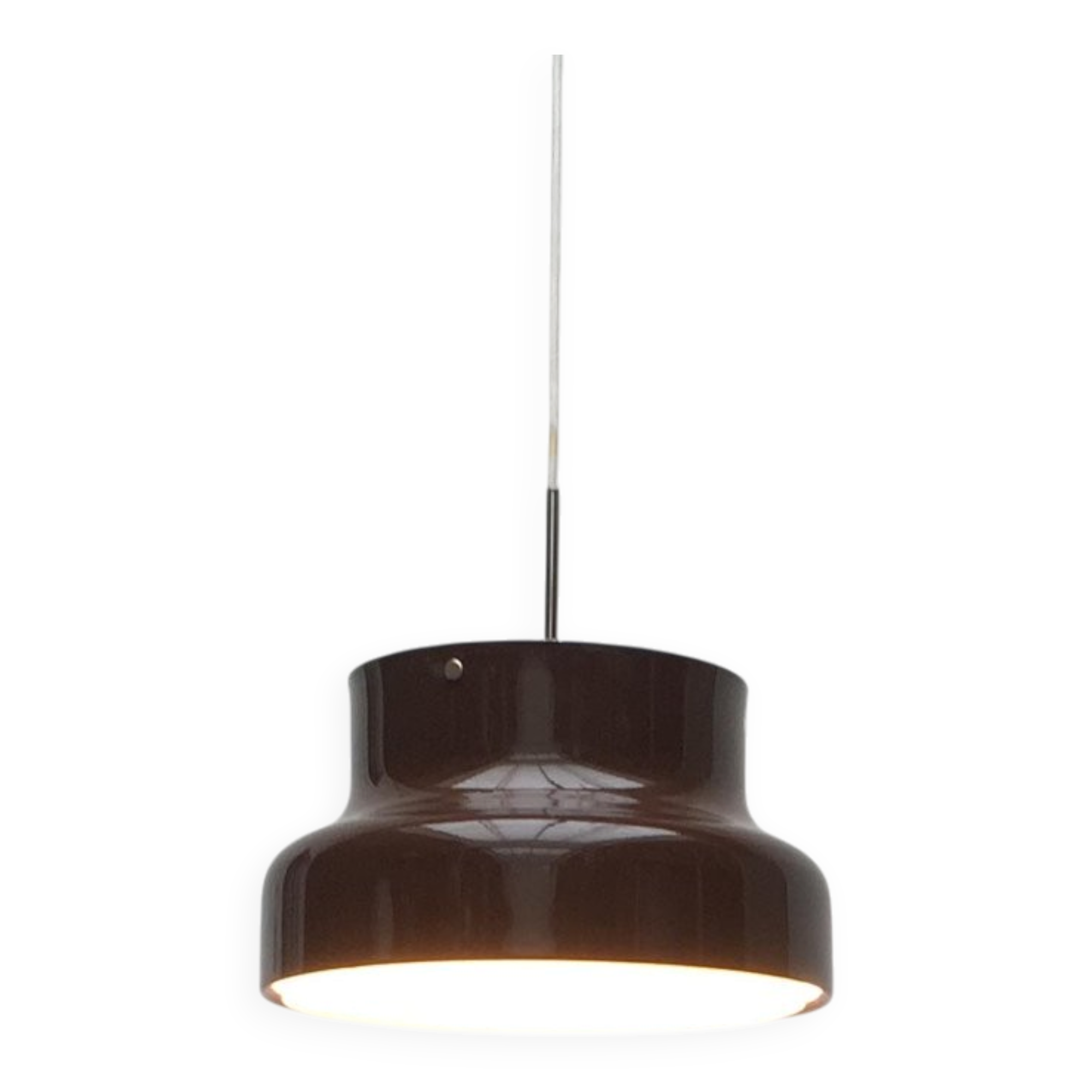 Mid-century Swedish suspended lamp Bumling by Anders Pehrson for Ateljé Lyktan, 1960s.