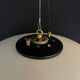 Opaline hanging lamp 1960