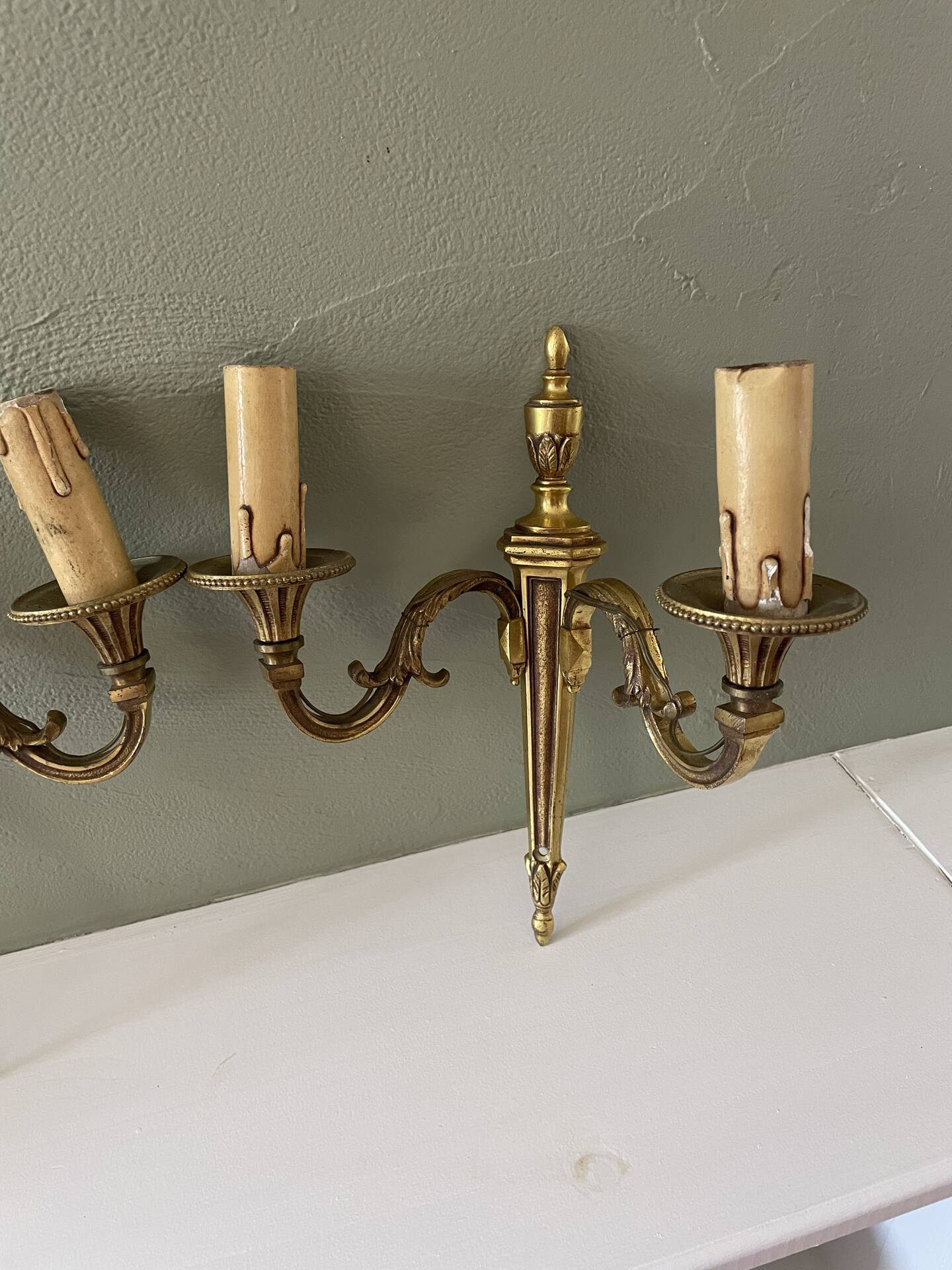 Napoleon style wall lights