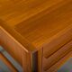 Mid-century Danish teak executive desk by Arne Vodder for H.P. Hansen, 1960s