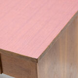 Mid century writing desk, 1960´s, Czechoslovakia, Brussels period