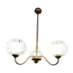 Lustre ancien a 3 globes