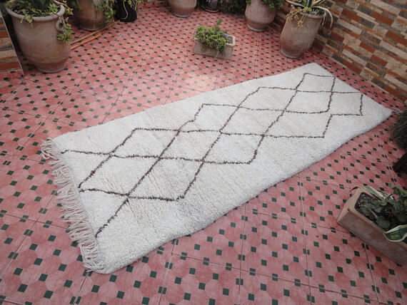 Beni ouarain carpet 275 x 100cm