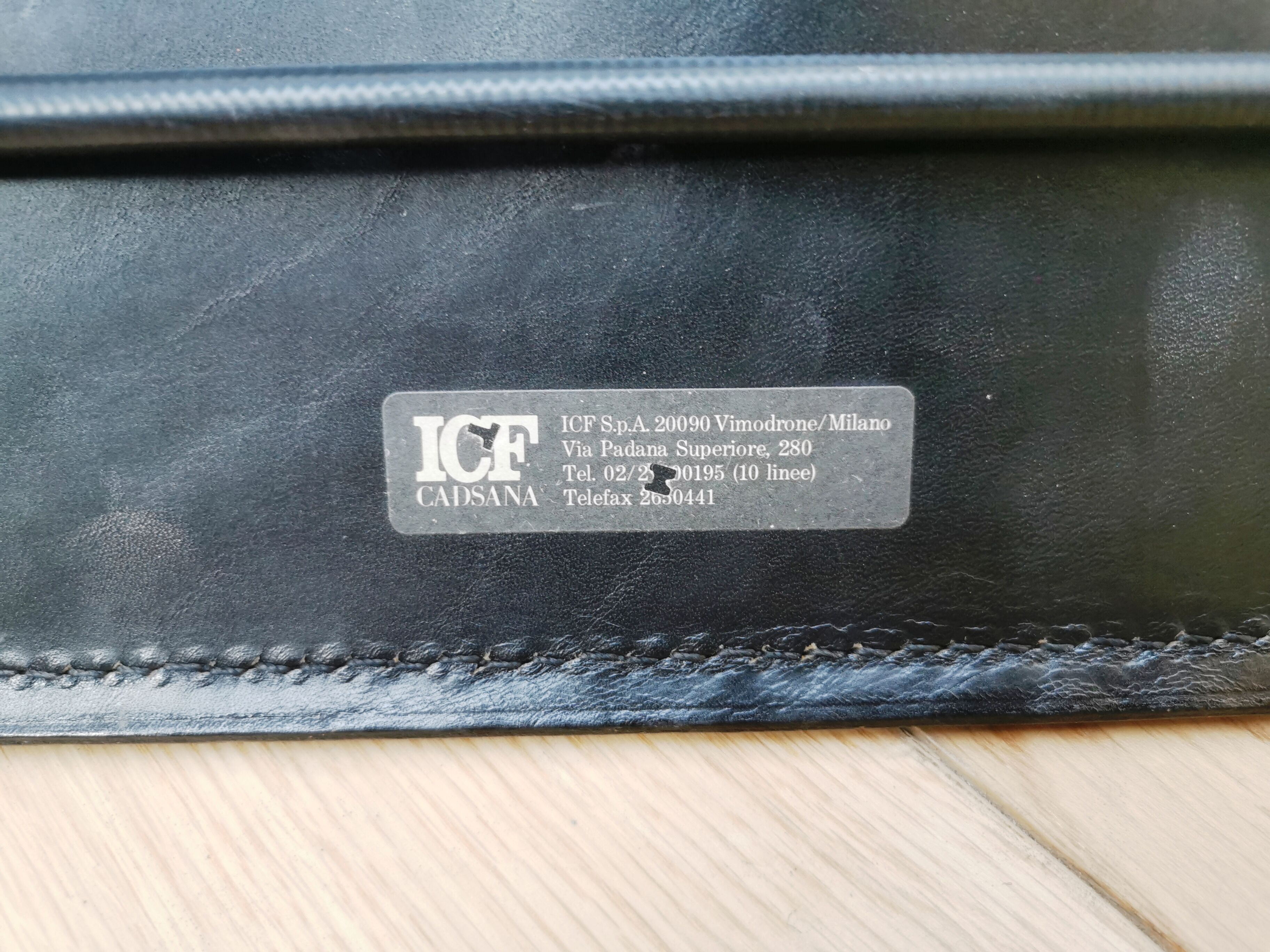 Suite of 4 Patoz chairs by Francesco Soro for ICF Italy