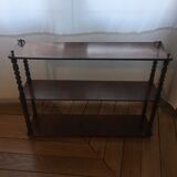Old mahogany shelf