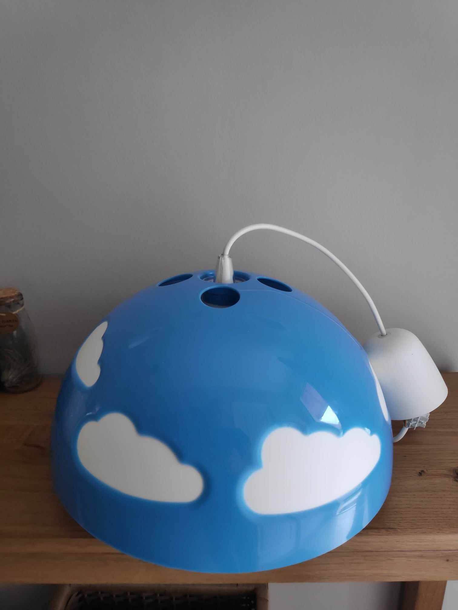 Ikea Skojig cloud blue pendant light