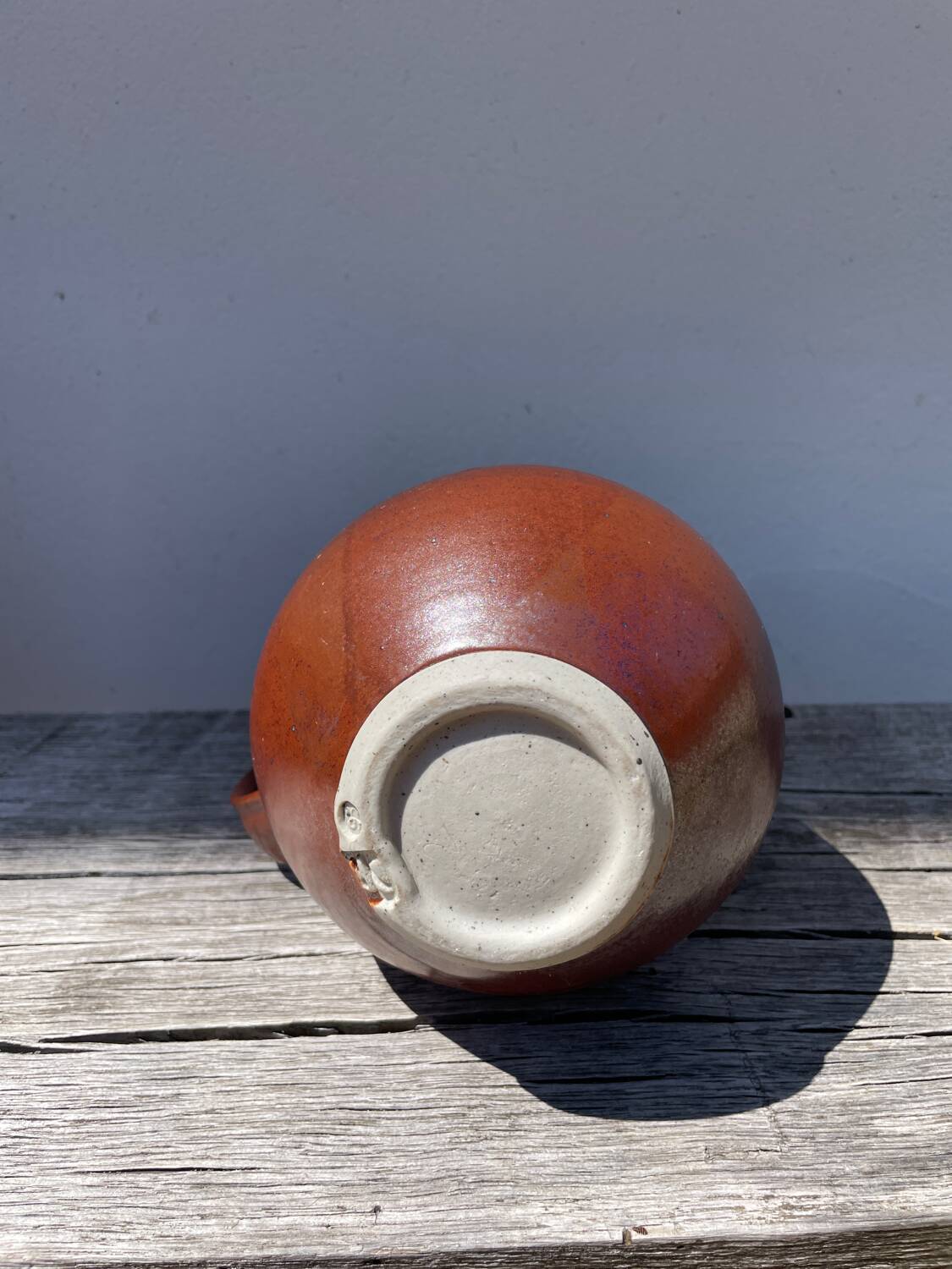 Italian glazed ceramic jar