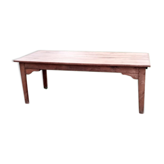 Oak and chestnut farm table