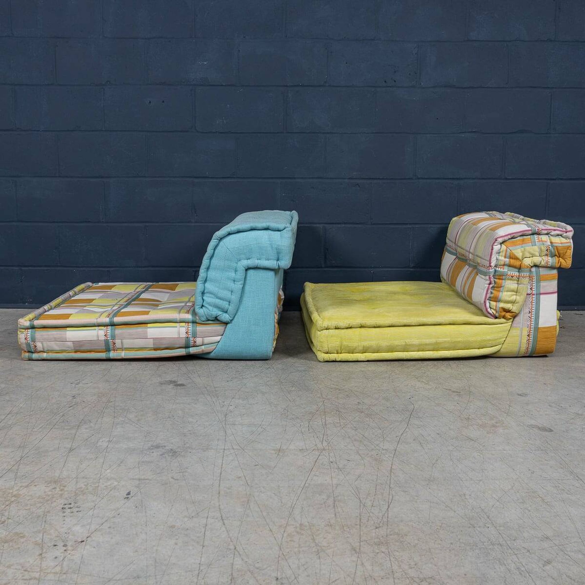 21stc "mah jong" sofa by hans hopfer for roche bobois, france c.2000