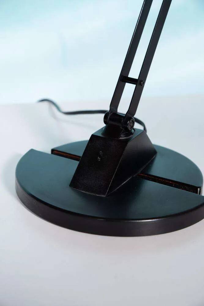 1980s Memphis desk lamp, space age vintage Ikea desk