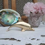 brass dolphin