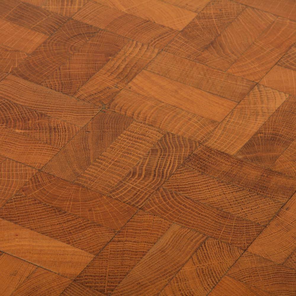 Rectangular dining table, wooden top, 1980.