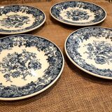 Set of 4 "La Primula" dessert plates