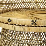 Fauteuil Emmanuelle en rotin