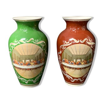 Set Large Porcelain Vases