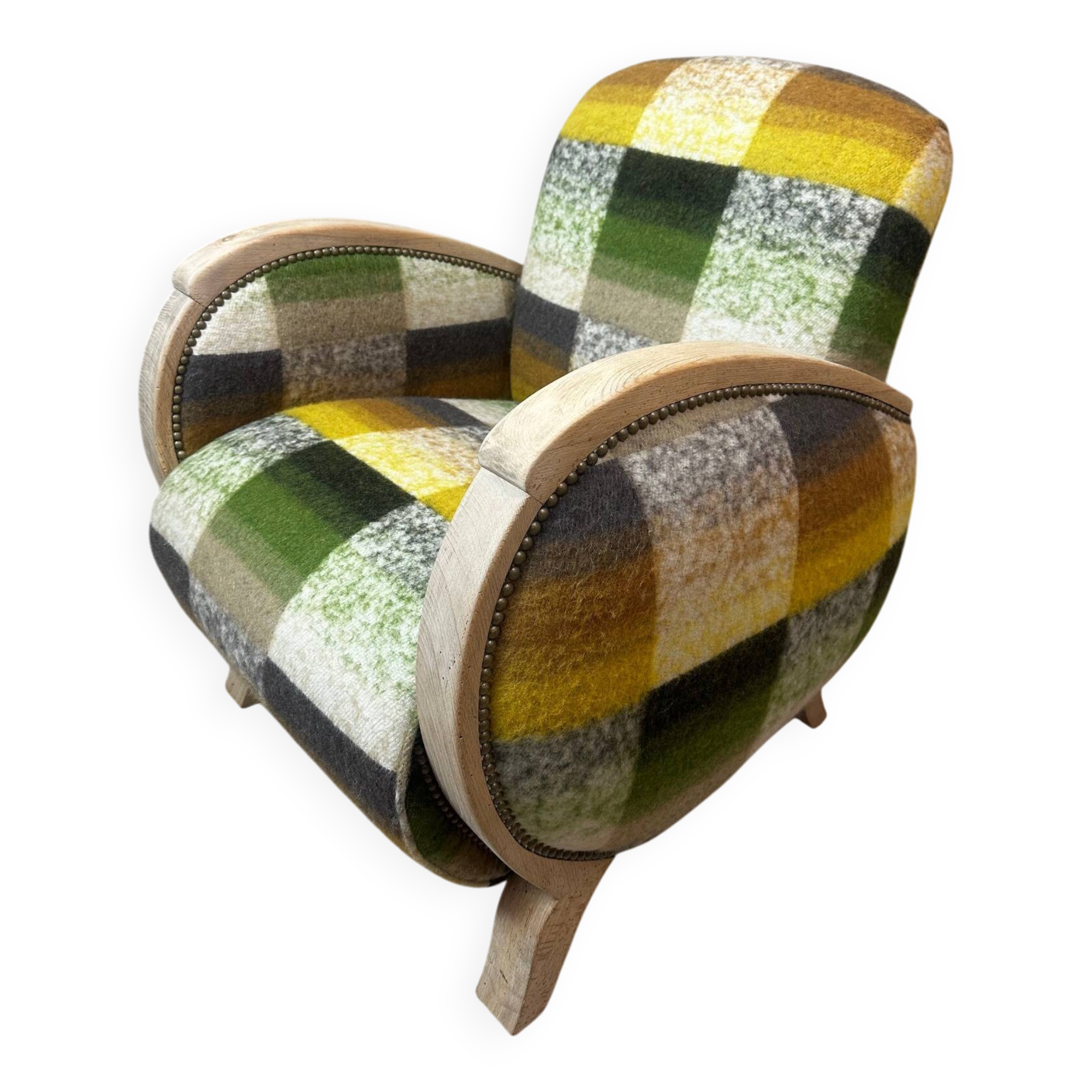 Fauteuil club refait