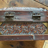Basketry lid box