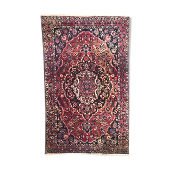 Tapis ancien persan de Bakhtiar fait main 210x327